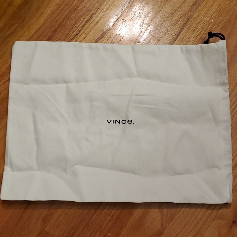 Vince White Dust Jacket Bag